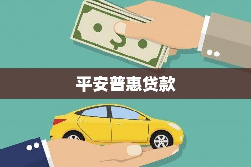 遂宁平安普惠贷款