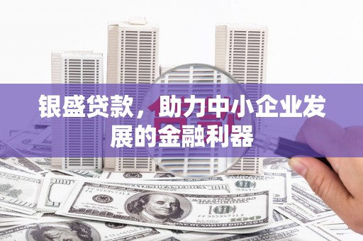 甘孜银盛贷款，助力中小企业发展的金融利器