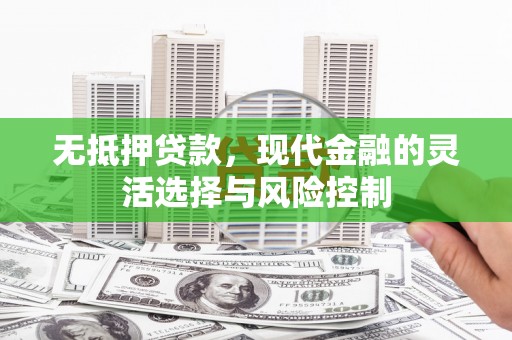 德令哈无抵押贷款，现代金融的灵活选择与风险控制