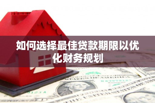怀化如何选择最佳贷款期限以优化财务规划