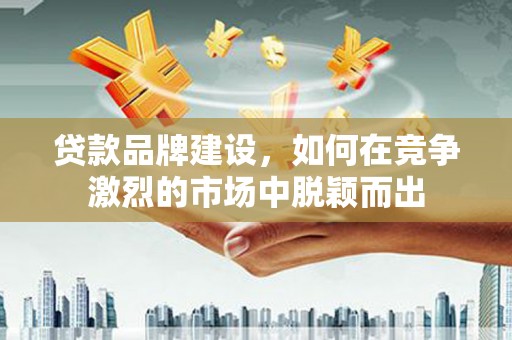 进贤贷款品牌建设，如何在竞争激烈的市场中脱颖而出