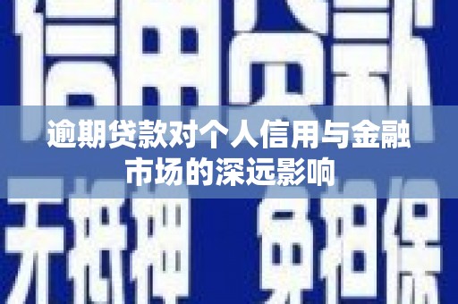 武侯逾期贷款对个人信用与金融市场的深远影响