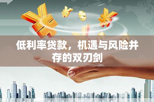 广河低利率贷款，机遇与风险并存的双刃剑